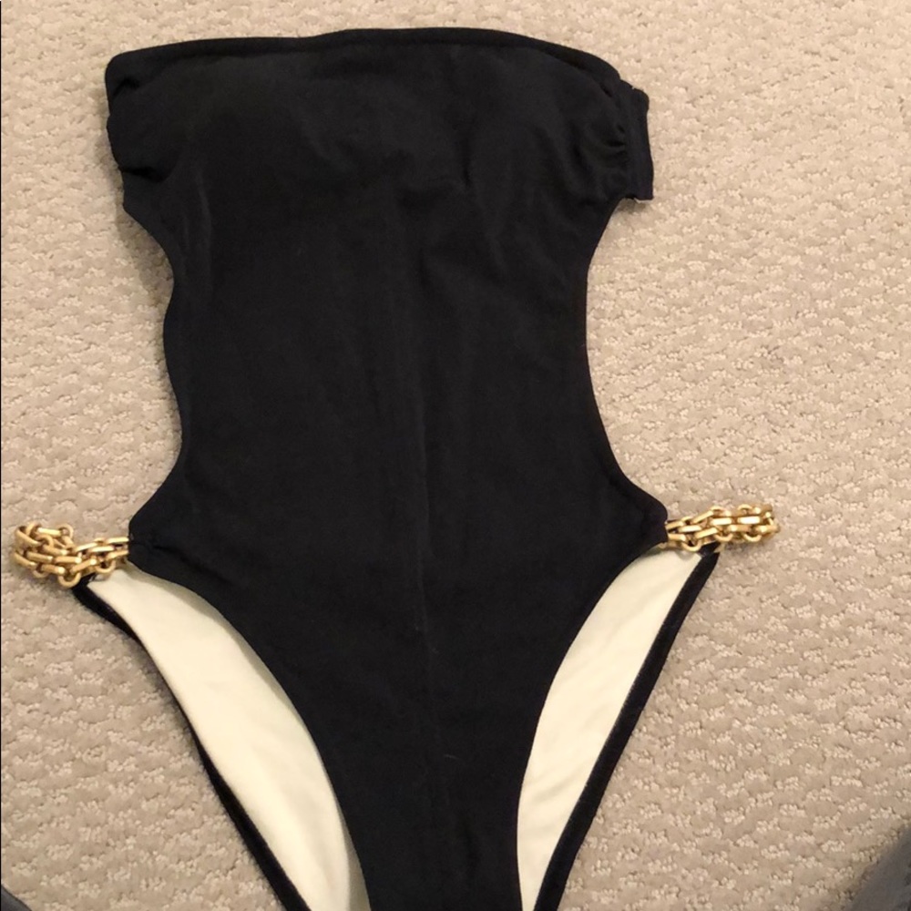 Black one piece